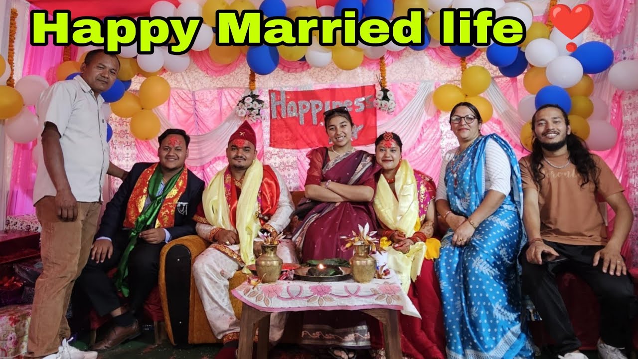 Finally Bya vayo || Happy Married life ❣️