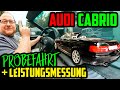 Wieviel LEISTUNG liegt an? - Audi Cabrio 5Zylinder - Inspektion nach dem Winterschlaf!