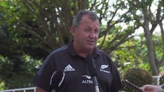 ALL BLACKS:  Ian Foster Sunday press conference after defeat to the Springboks