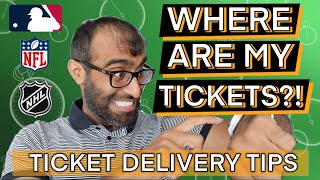 WHEN WILL YOUR TICKETS BE DELIVERED? | BEST TIPS TO GET YOUR TICKETS ON TIME | TICKET TIP THURSDAY