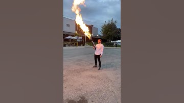Fire always wins 🔥 #fire #flamethrower #elonmusk #boringcompany #tesla