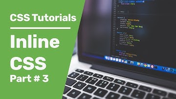 CSS Tutorials 3 | Inline CSS in HTML| Inline CSS Font Family and More CSS HTML Examples