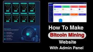 How To Create Own Bitcoin Mining Investment Website || BTC mining Source Code
