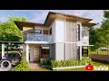 MODERN TWO STOREY FOUR BEDROOM HOUSE DESIGN | Q Architect