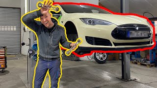 520.000km Tesla Taxi mit katastrophalem Fahrverhalten!