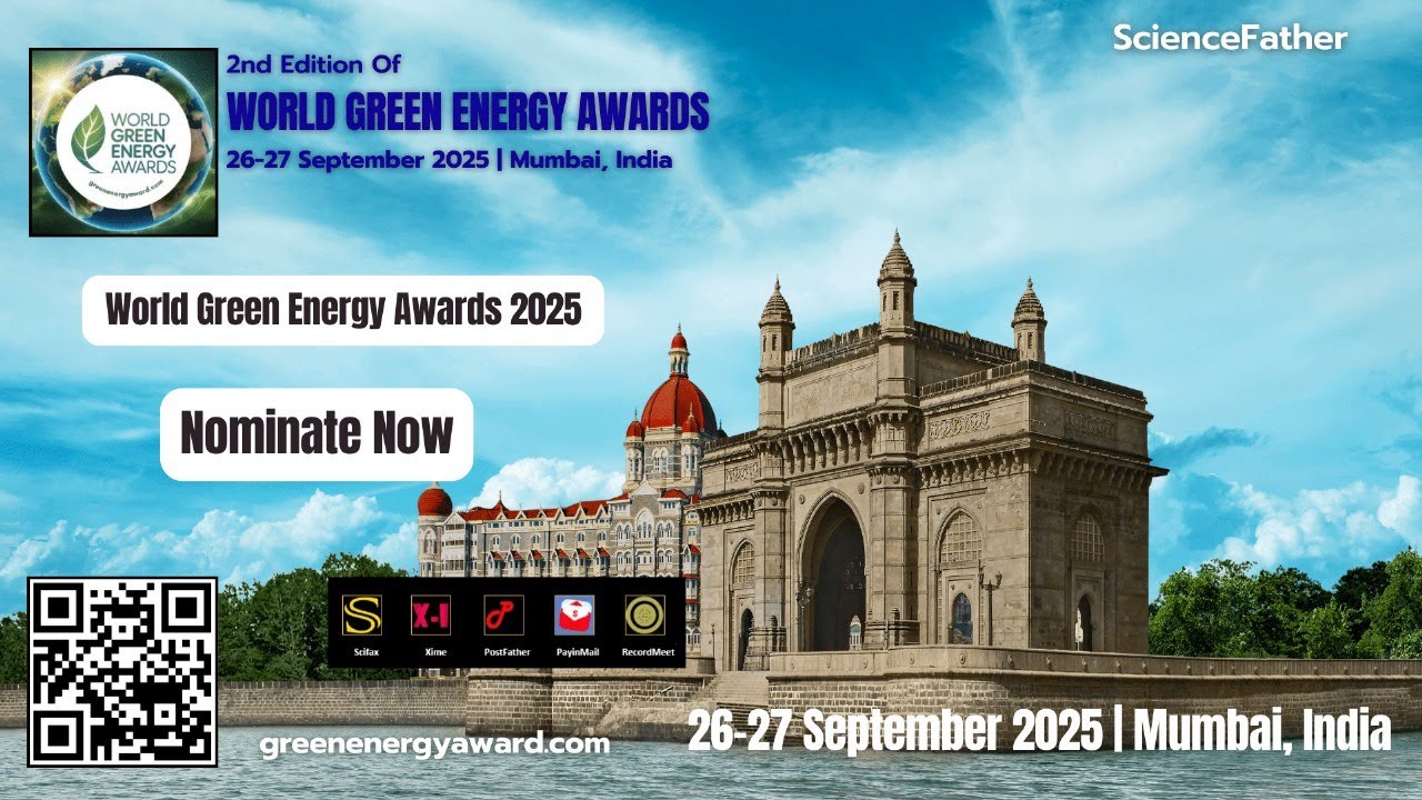 2nd Edition of World Green Energy Awards 🌍 26-27 September 2025 | Mumbai, India