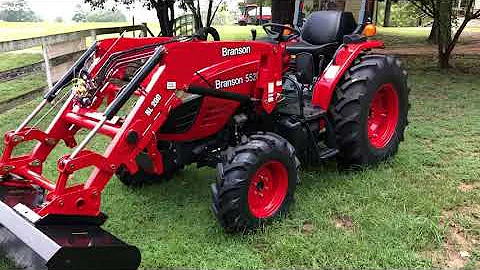 New 5520r Branson Tractor
