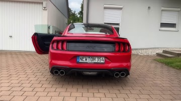 2019 Mustang GT SR Performance X-Pipe & Muffler Delete