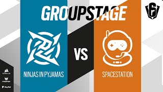 Ninjas in Pyjamas VS Spacestation Gaming // SIX INVITATIONAL 2021 – Group stage – Day 6