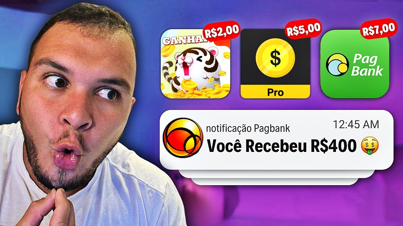 APLICATIVOS DE JOGOS PARA SACAR NA HORA VIA PAGBANK! COMO GANHAR DINHEIRO  ON-LINE 