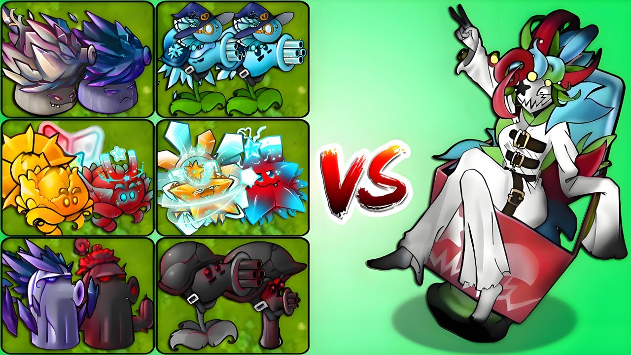 PVZ Fusion 2.3 Challenge - Team Ultimate Plant PVZ Fusion Mod VS ...