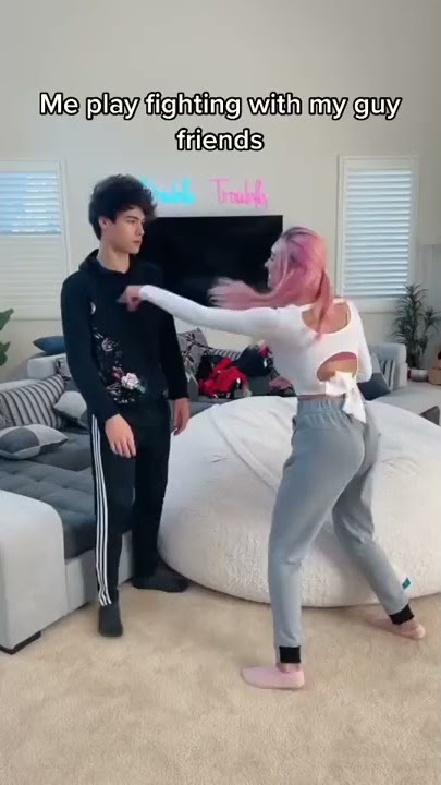 When She Wants to Play Fight 😂 #Shorts