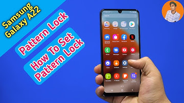 How To Set Pattern Lock in Samsung Galaxy A22 , Samsung Galaxy A22 Main Pattern Lock Kaise Set Kare