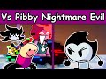 Vs Pibby Nightmare Evil (MEGAMUNCH - P.N.E Plarp-Sides) - FNF