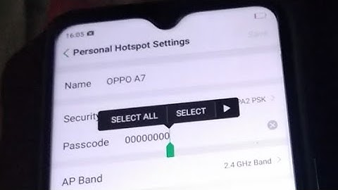 How to change oppo mobile Hotspot WiFi password,how to change wifi password in any oppo mobile