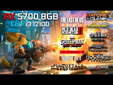 i3 12100 + RX 5700 | Test In 12 Games at 1080p | 2023 - YouTube