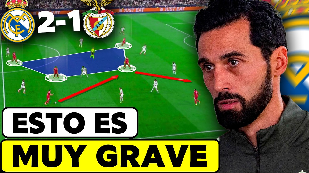 Así el Madrid se salvó del Benfica (el sistema en caja le hizo daño)