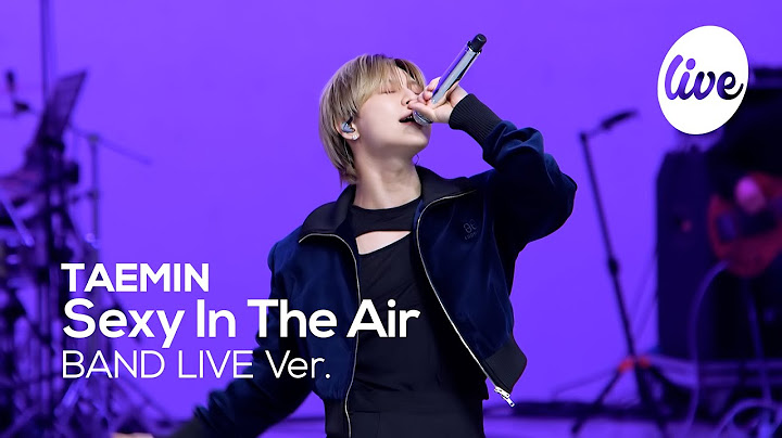 [4K] 태민(TAEMIN) “Sexy In The Air” Band LIVE Concert 라이브도 갓벽한 퍼포장인 탬자님❤️‍🔥 [it’s KPOP LIVE 잇츠라이브]