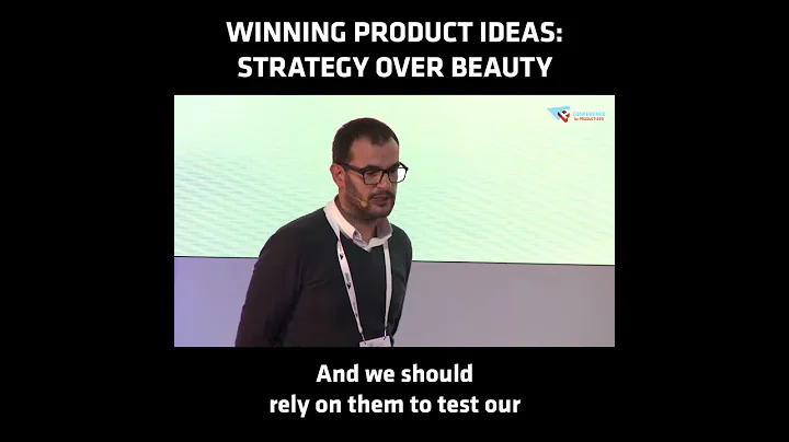 Winning Product Ideas, Strategy over Beauty  Andr ...