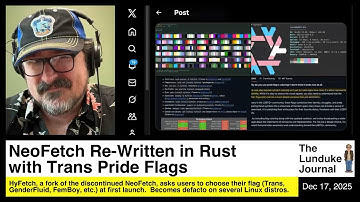 NeoFetch But in Rust and More Gay