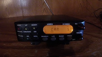 Base Station 77- Uniden BC 350A Scanner