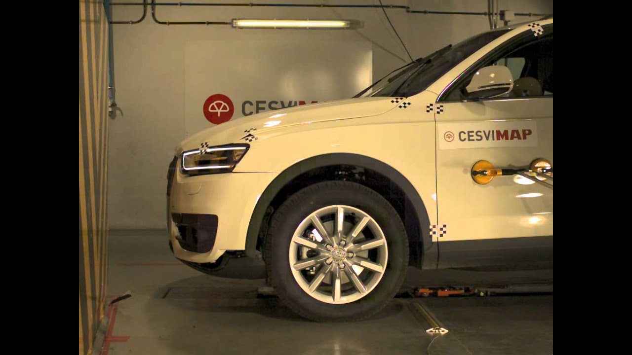 Crash Test delantero Audi Q3 YouTube