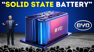 BYD's NEW Solid State Battery Will DESTROY The Entire EV Industry