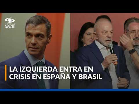 ¿Qué hay detrás del desgaste de la izquierda en España y Brasil?: Análisis
