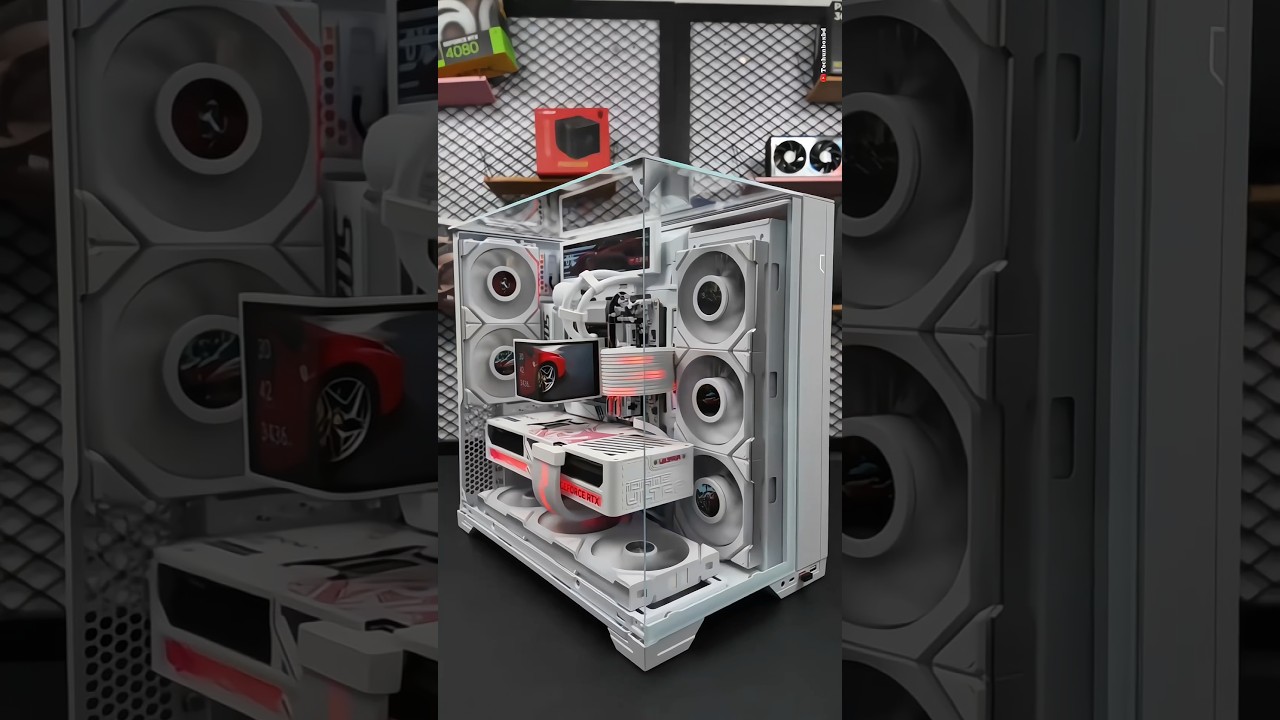 Extreme & Streaming🫅Gaming PC build 🤡 Ryzen7- 9800X3D + RTX 5070Ti Ultra🌍#gaming #pcbuild #rtx #amd