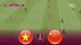 VIETNAM vs CHINA | FIFA World Cup Qatar 2022 Qualifiers | PES Prediction