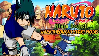 Мульт TAS Naruto Ninja Council Walkthrough as Sasuke Uchiha Story Mode