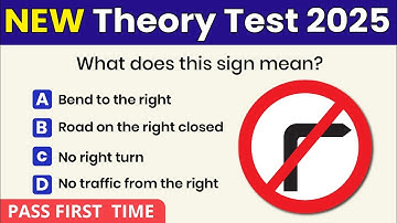 Theory Test 2025 UK | Latest October Month Question (NEW Asked) | Pass First Time