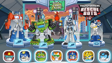 Transformers Rescue Bots: Disaster Dash Hero Run #44 | TEAM the Rescue Bots together By Budge
