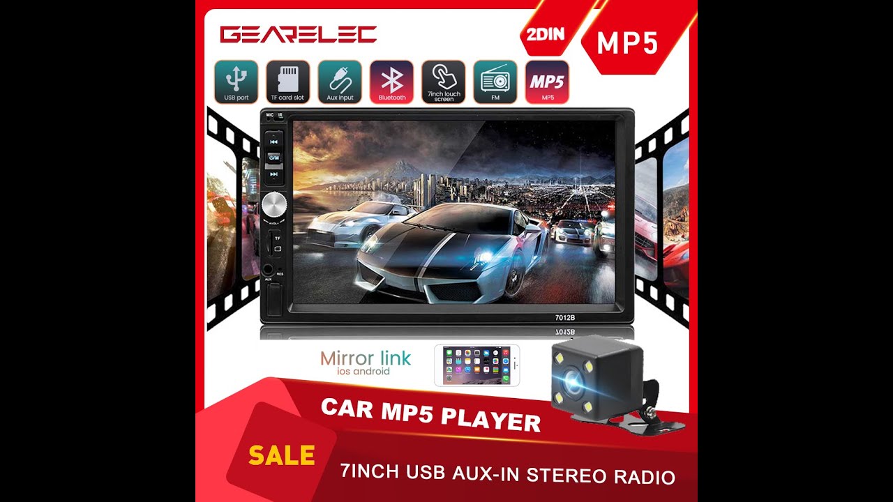 Autoradio Gearelec 6.2'' avec CarPlay Android Auto MP5 Lecteur Support écran  Mirroring - Autoradio - Achat & prix