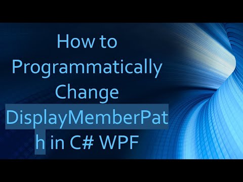 How to Programmatically