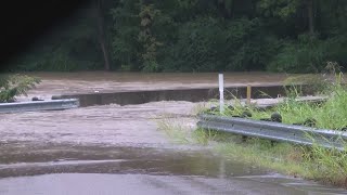 Rainfall leads to high flooded roads and homes in Texarkana