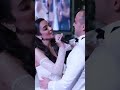 عروسه بتغتي لعريسها خليني في حضنك يحبيبي تامر عاشور الله ع الجمال 