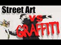 Street art vs graffiti understanding the differences and similarities