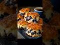 Flaky Blueberry Biscuits with Sweet GlazePerfectly fruity, tender, and lightly glazed