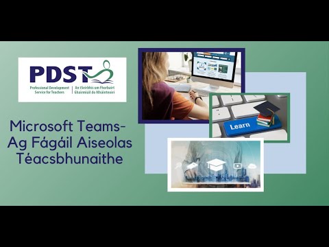 Microsoft Teams- Ag Fágáil Aiseolas Téacsbhunaithe