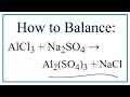 Balancing Chemical Equations Concepts