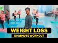 Weight loss  50 minute workout  zumba fitness with unique beats  vivek sir