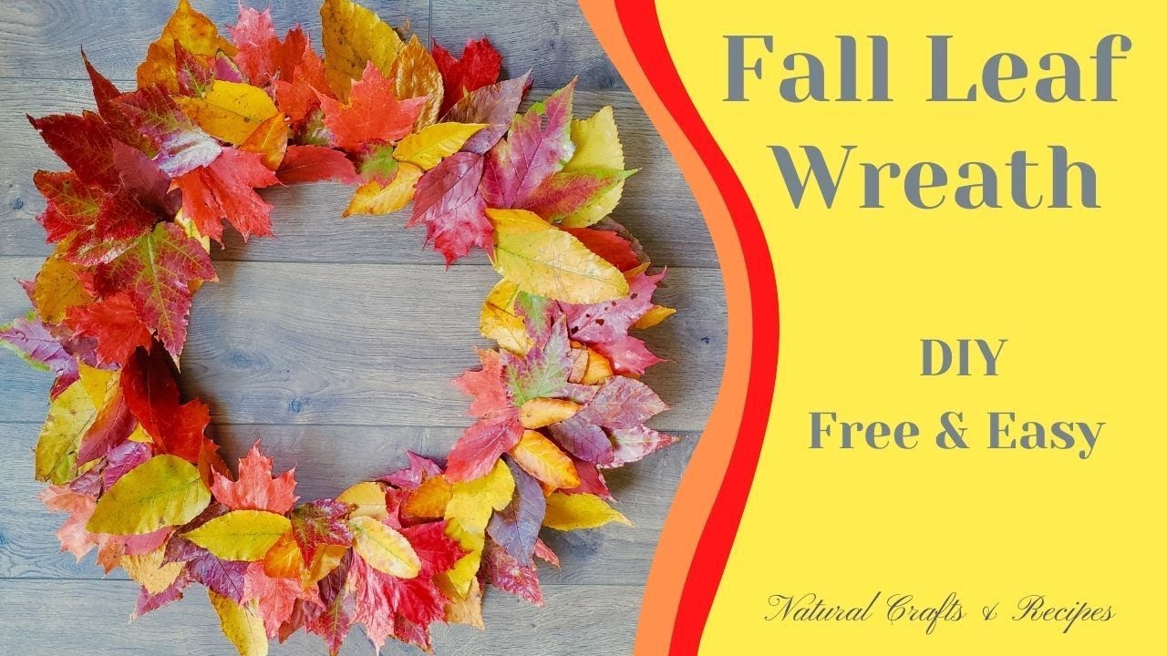 Paper Leaf Autumn Wreath Tutorial and lots of Gorgeous Fall Wreath