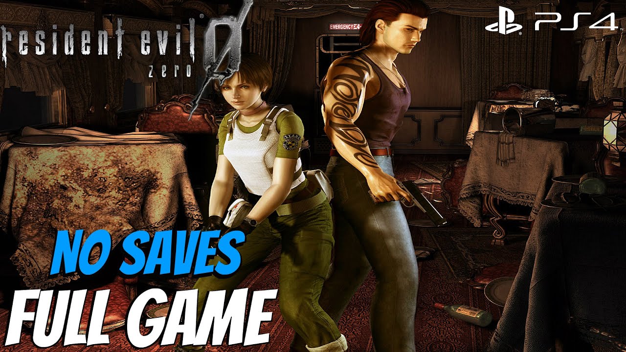 Resident Evil Zero Hd Remaster Full Game Walkthrough No Saves Save Your Prayers Youtube