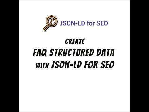 FAQ structured data with JSON-LD for SEO