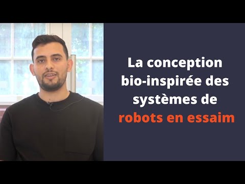 Khalil Aloui présente sa thèse sur les robots en essaim