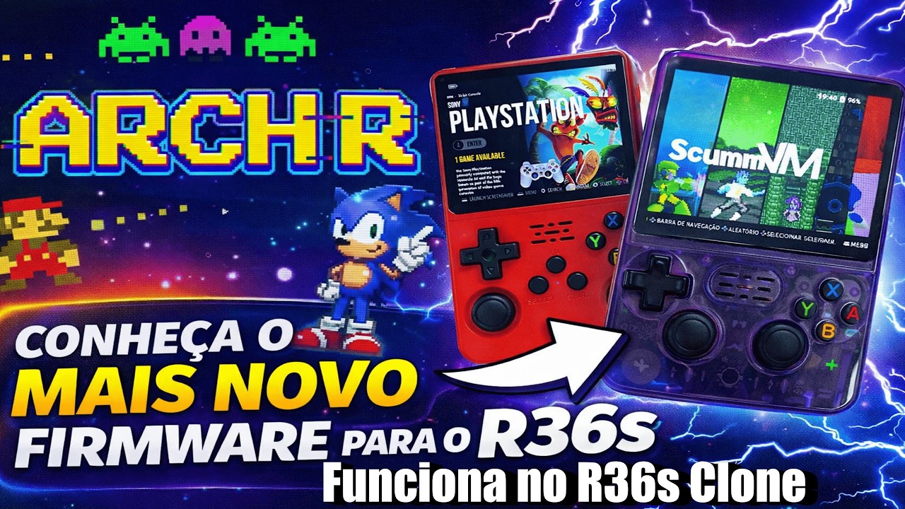 Arch R Os Arch R Conheça o Mais novo Firmware para o R36s/e Clones - Arch R v2.0 ...
