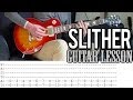 Velvet Revolver - Slither Guitar Lesson (With Tabs)