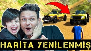 Car Parkingde Yeni̇ Off Road Yollari Hari̇ta Yeni̇lenmi̇ş Baba Oğul Off Road