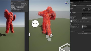Unity HDRP hair simulation shader